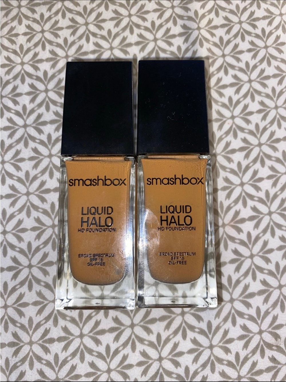 Smashbox Liquid Halo HD Foundation Duo - Warm Tan